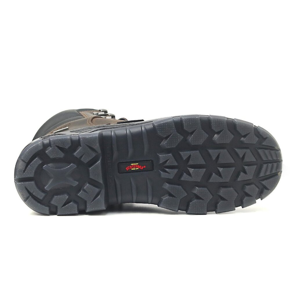 Herman Survivors Waterproof Leather Work Boot Mens Size 14 Smelt Metguard Shield - Picture 12 of 12